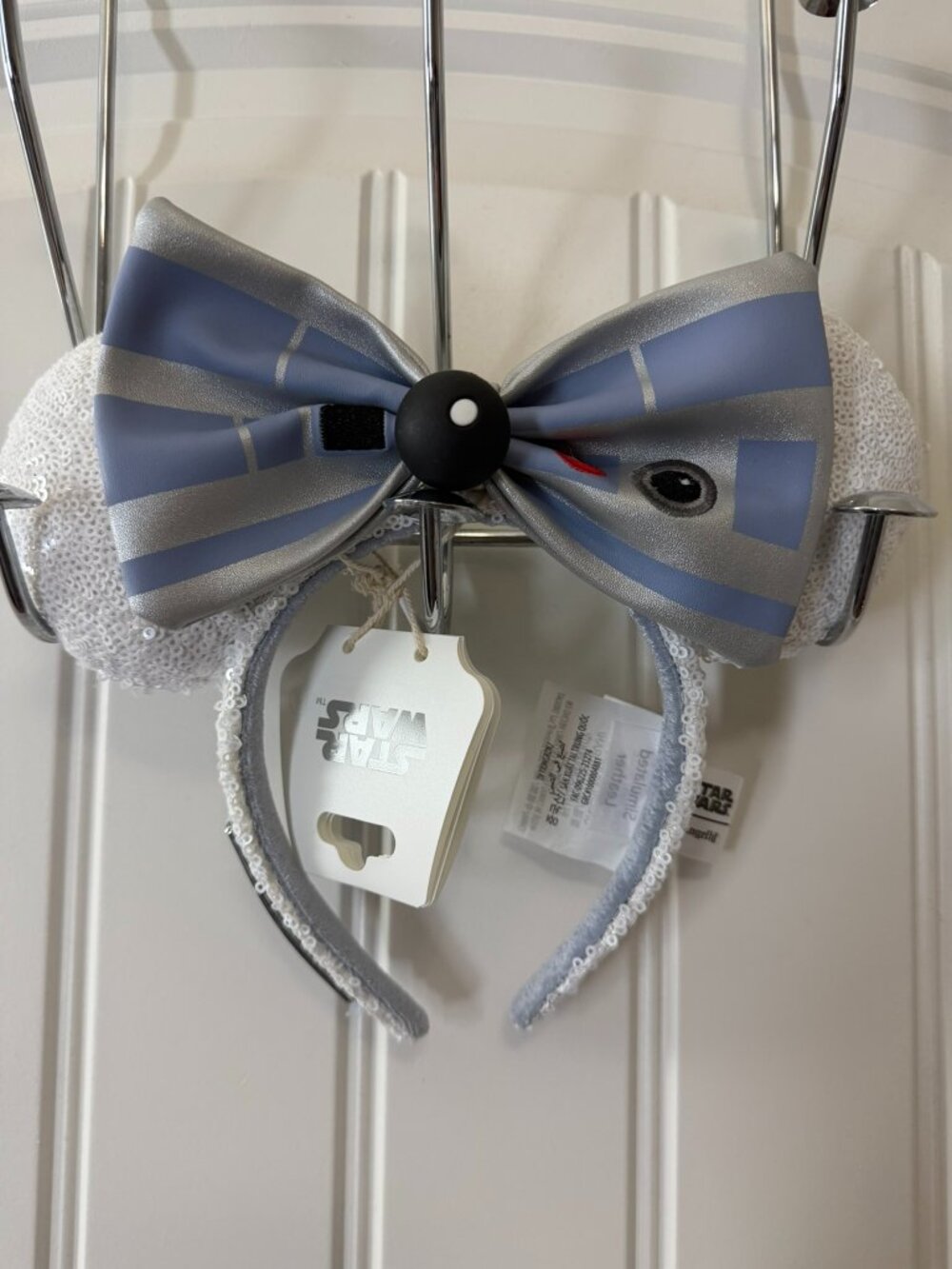 Disney Loungefly Star Wars R2-D2 Sequin Ears NWT